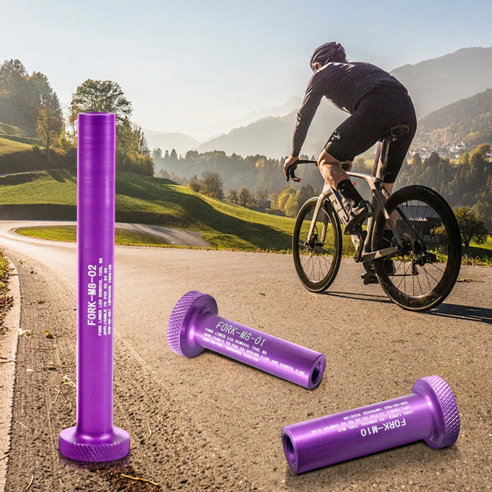 Aluminum Alloy Bike Fork Spring Damper Removal Tool Bike Fork Lower Leg Removal Tool for Front Fork Accessories