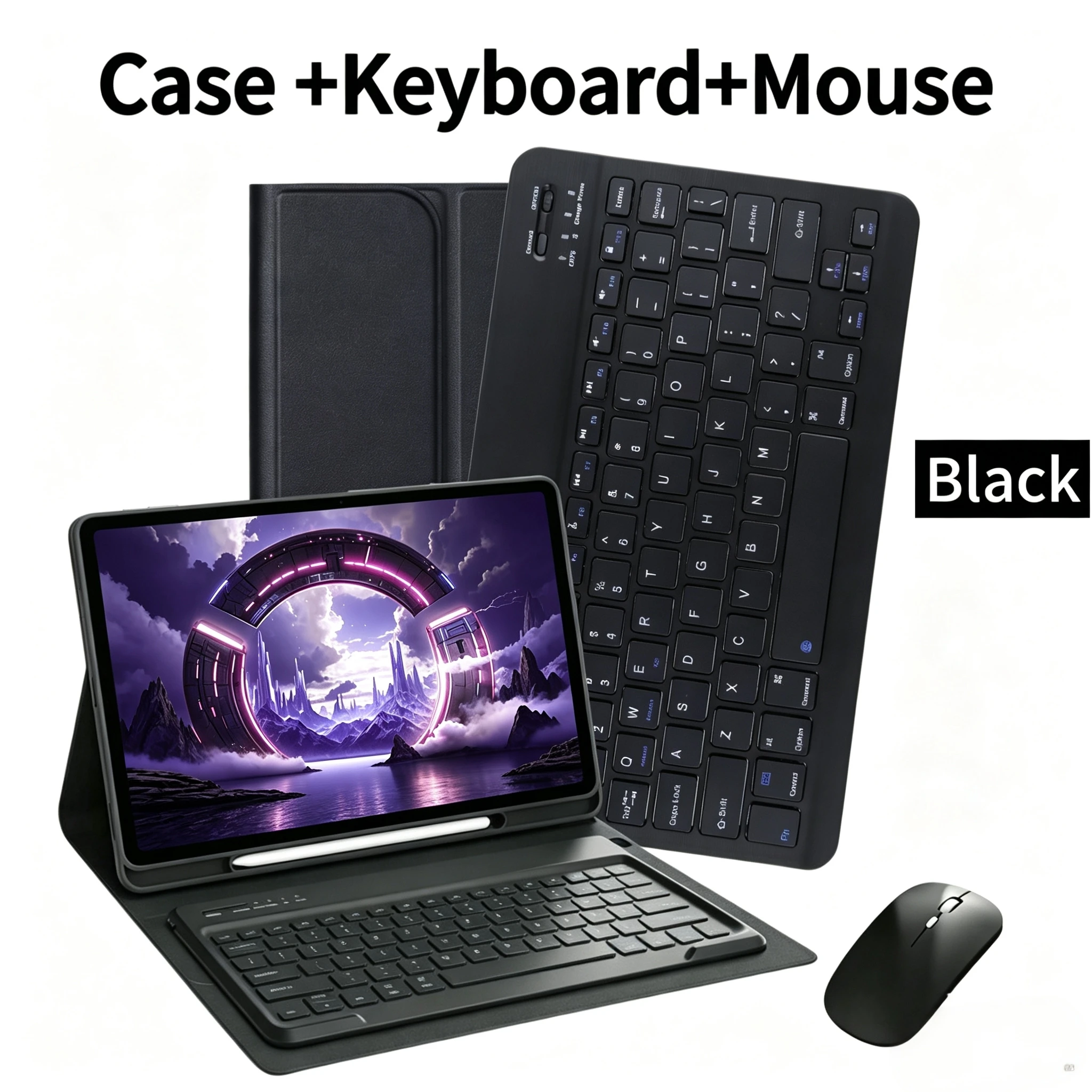 Premium Detachable Keyboard Case with Pen Slot
