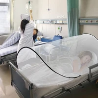 New Outdoor Travel Mosquito Net,Foldable Lightweight Small Mosquito Nets,Single Bed Camping Mosquitoes Tent for University Dorm 6