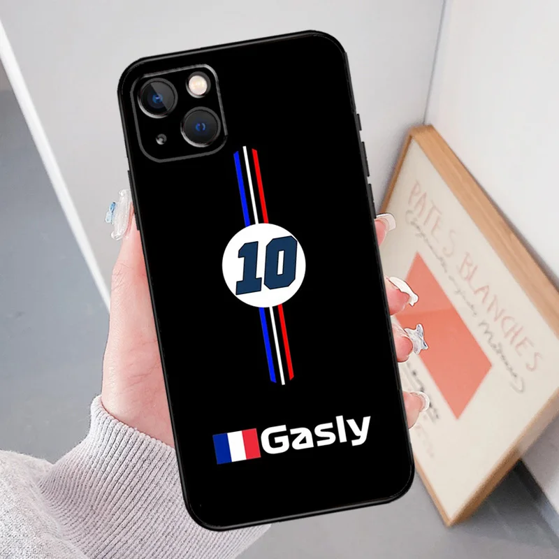 F1 Formula 2021 10 Gasly Case For iPhone 13 Pro Max 11 12 Pro Max Mini X XR XS Max 7 8 Plus SE 2020 Cover Shell iphone 13 cover