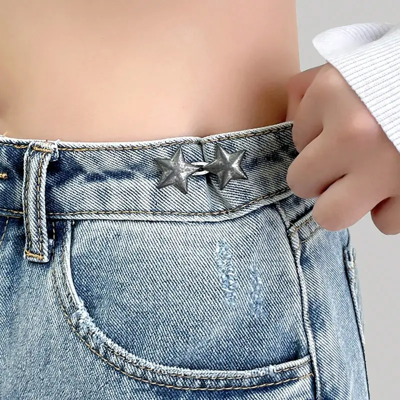 Lazy Person Adjustable Seamless Invisible Waist Buckle Jeans Waist Tightening Tool - Image 7