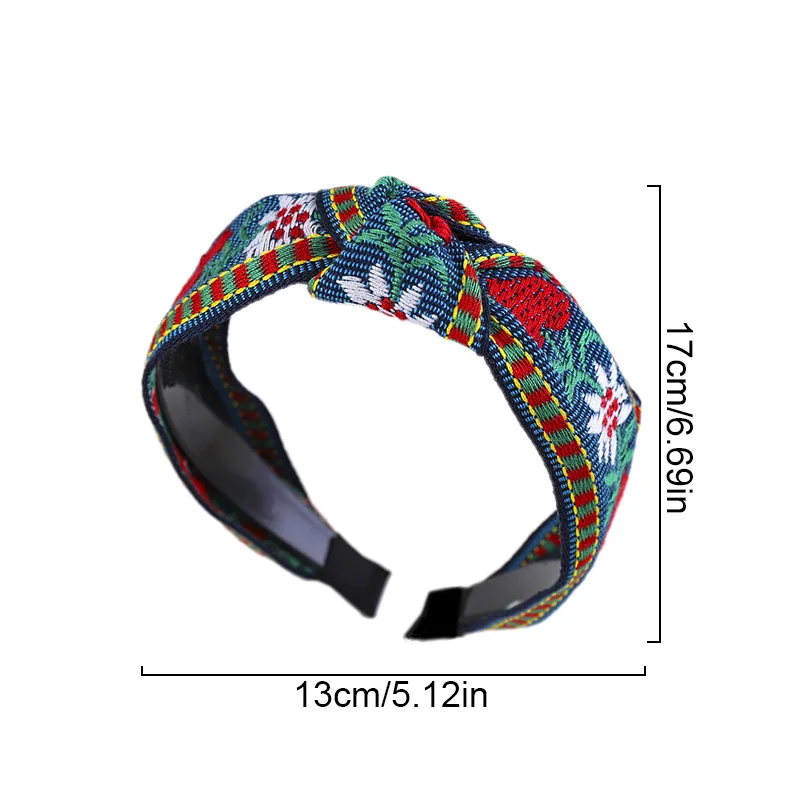 Рисунок 6 - Обруч для волос с перекрестным узлом