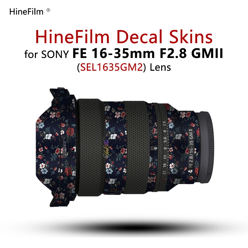 

Hinefilm Skin for Sony FE16-35 F2.8 GM2 Lens Sticker for Sony FE 16-35 f2.8 GM II Lens Skin SEL1635GM2 Wrap Cover 1635GM2 Skin