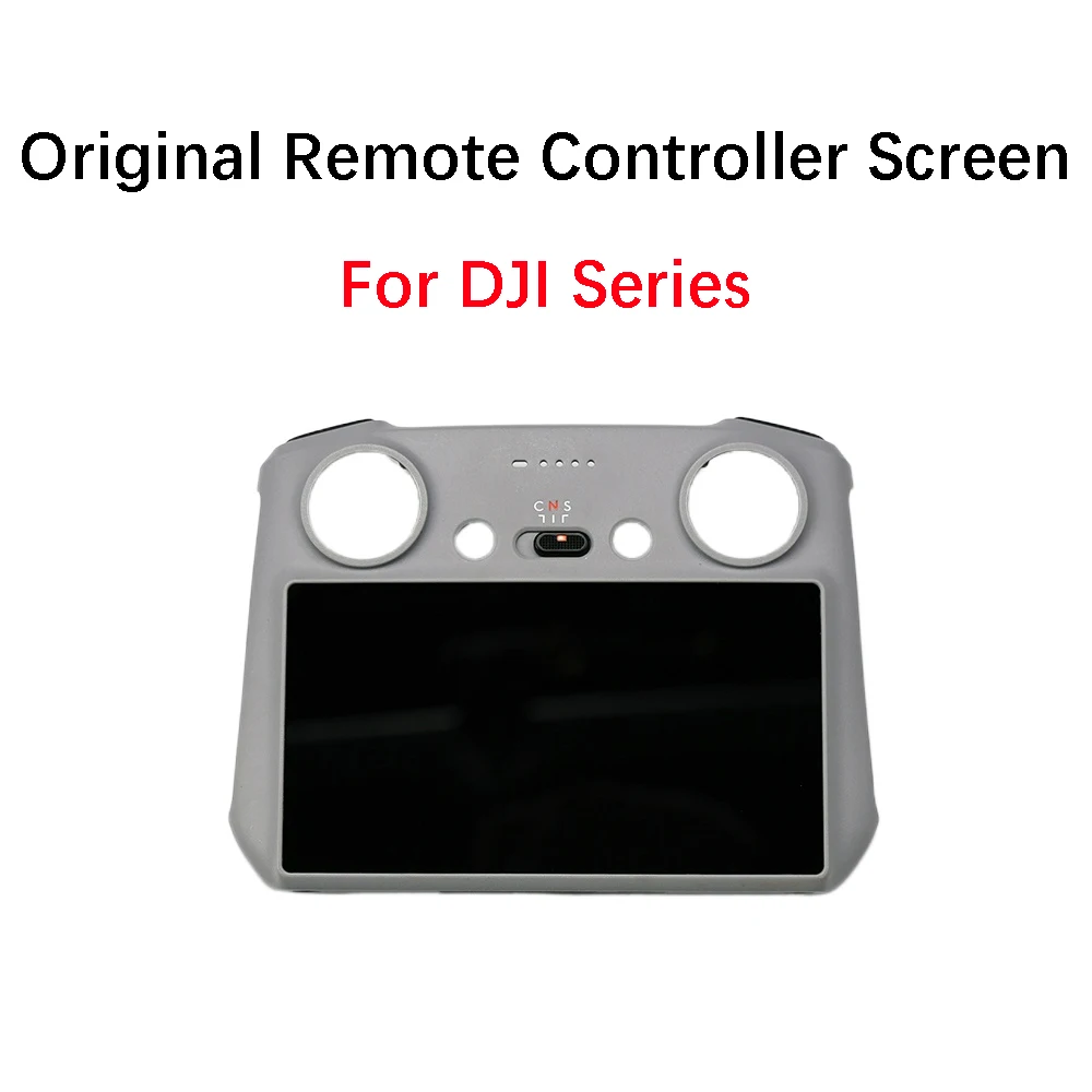 Vue avant de l'écran de télécommande RC DJI pour M3, Mini 3, Air 2S, avec écran lumineux.