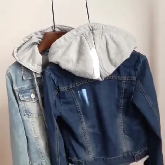 Студентки в джинсовом пальто 2024 весна и осень новая корейская версия тонкой