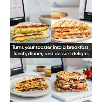 R270 High-Speed Touchscreen Toaster, 2-Slice Smart Toaster with Patented InstaGLO Technology, Warming Rack 5