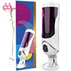 Full Automatic Piston Telescopic Rotation Male Masturbator Cup Adult Sex Toys Real Vagina Sucking Vibrator Hands Sex Machine 1