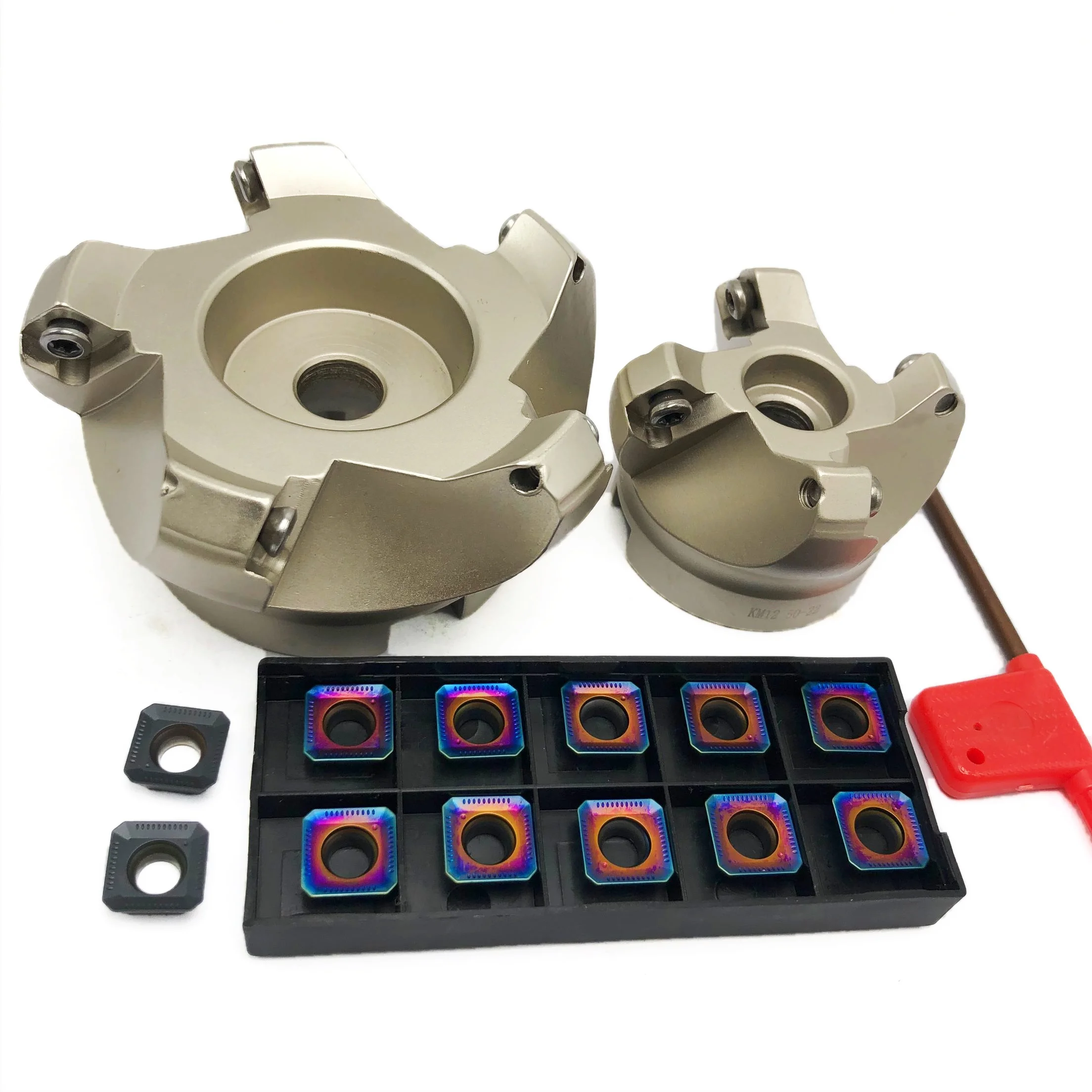 SEKT 1204 Carbide Insert for Milling Cutters Tools KM12-50-22-4T