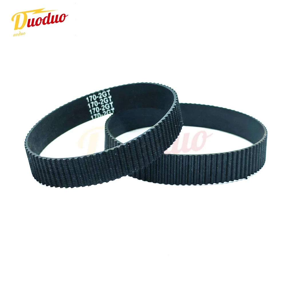 Rubber Belt Synchronous Belt GT2 2GT Width 6/10/15mm Circular 140mm-610mm For 3D Printer