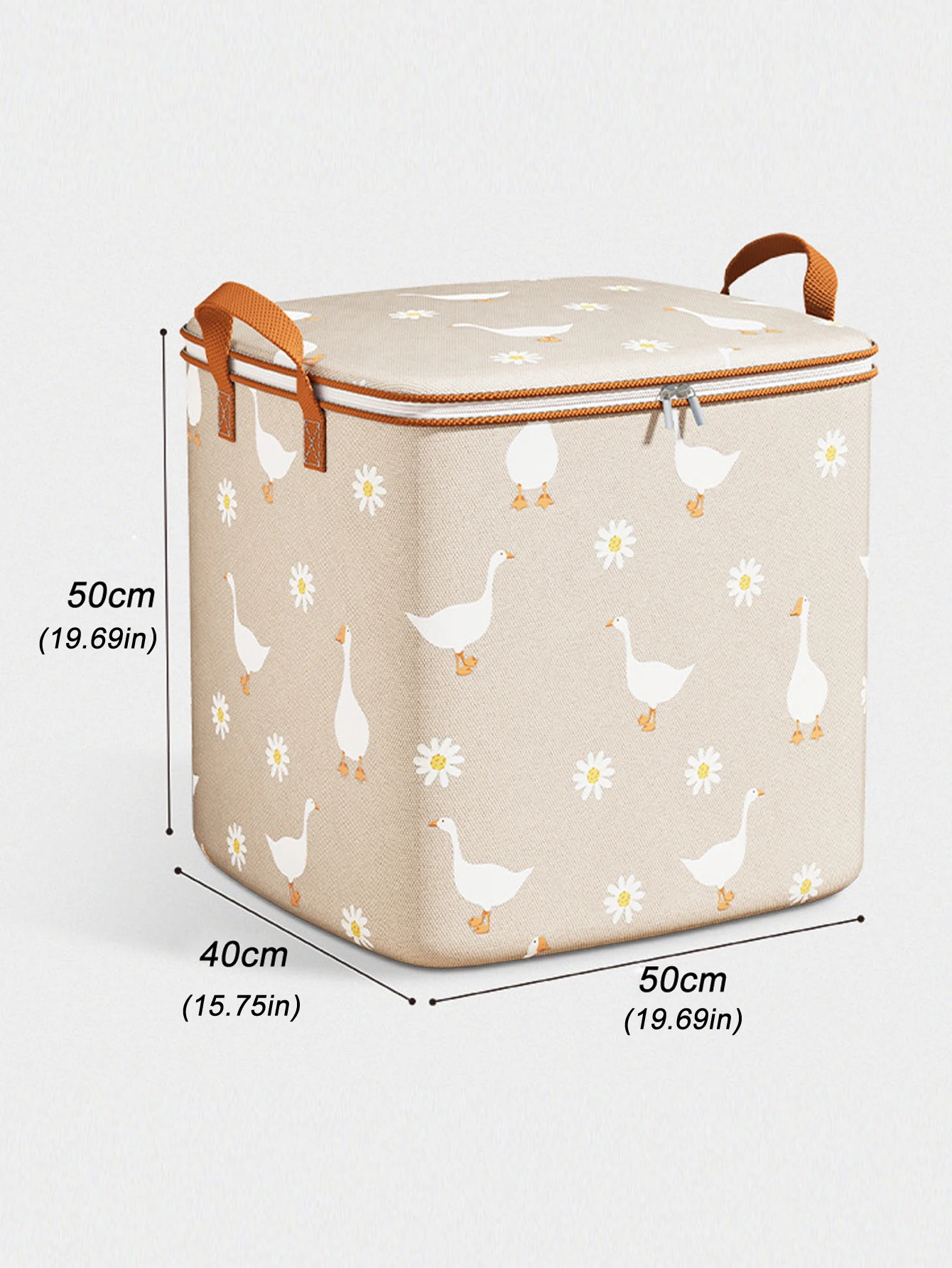 Quilt Organizer Storage Bag With Handle Portable Foldable Quilt Bag Wardrobe Clothes Storage Dustproof Organizer Large Capacity 5
