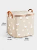 Quilt Organizer Storage Bag With Handle Portable Foldable Quilt Bag Wardrobe Clothes Storage Dustproof Organizer Large Capacity 5