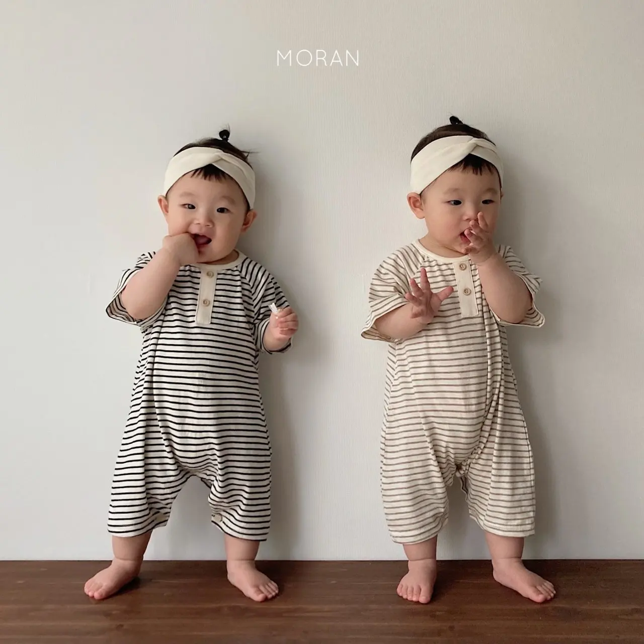 Warm Baby Bodysuits  2022 Summer New Baby Short Sleeve Romper Infant Boy Casual Striped Jumpsuit Comfortable Cotton Baby Girl Loose Clothes 0-24M Baby Bodysuits made from viscose 