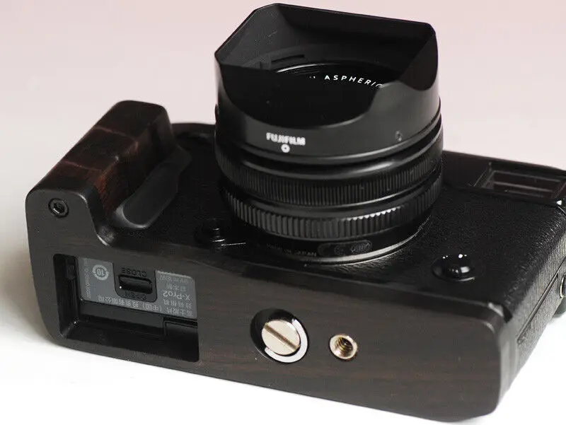 

Wooden Handle Grip L Plate for Fujifilm X-Pro2 Fuji XPRO2 Camera Handmade Wood