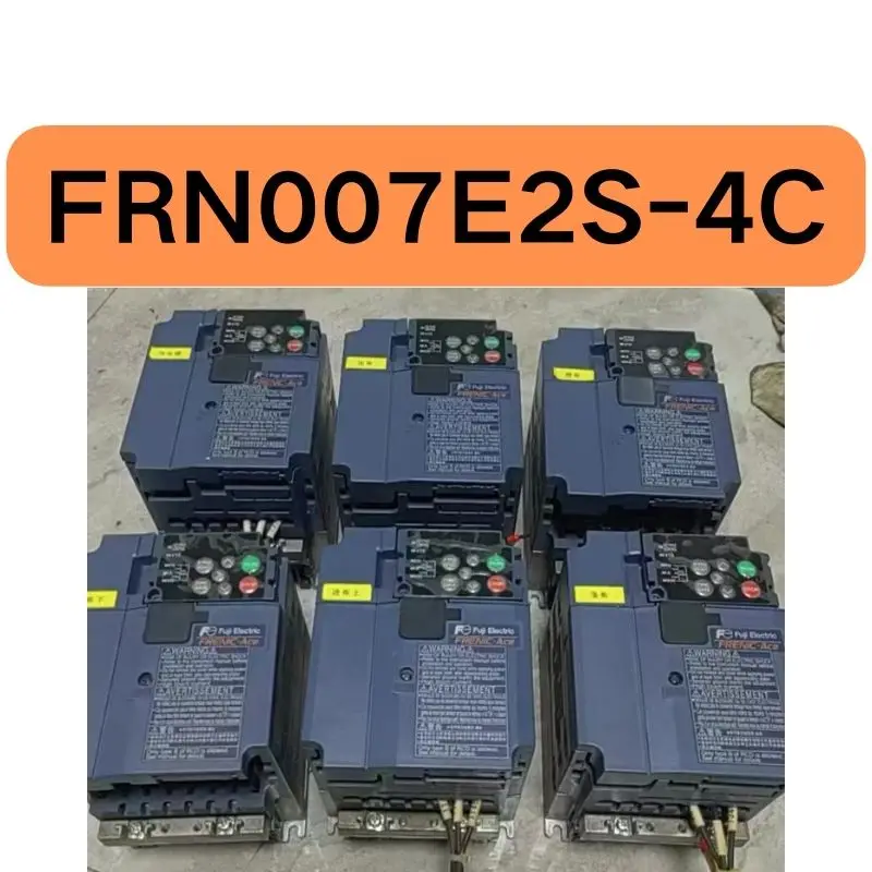 

The second-hand FRN007E2S-4C inverter tested OK and its function is intact