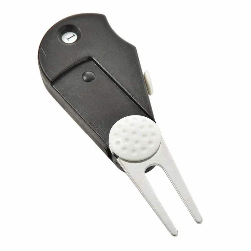 1 Pc Golf Divot Tool Repair Switchblade Pitch Groove Cleaner Golf Pitchfork Putting Green Versatile multi Fork Golf Accessorie 4