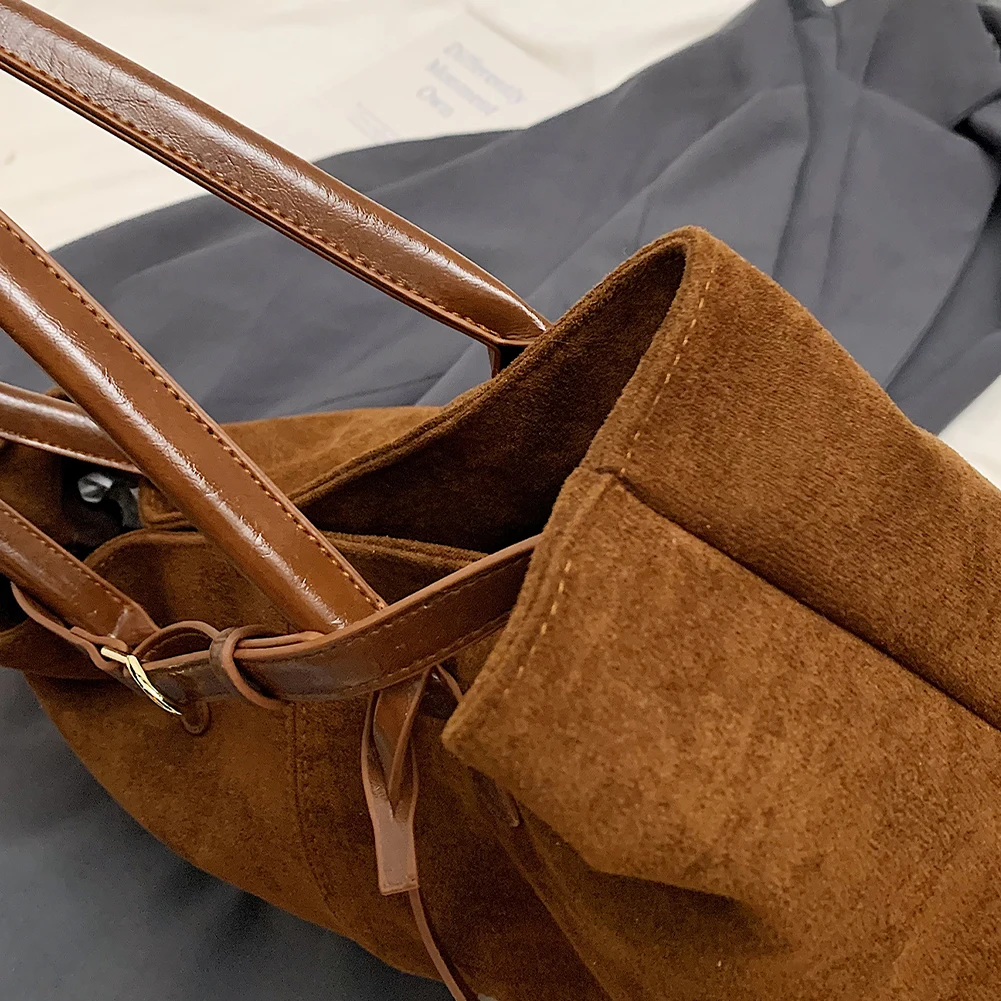 PU Fashion Shoulder Bag Large Capacity Casual Tote Handbag
