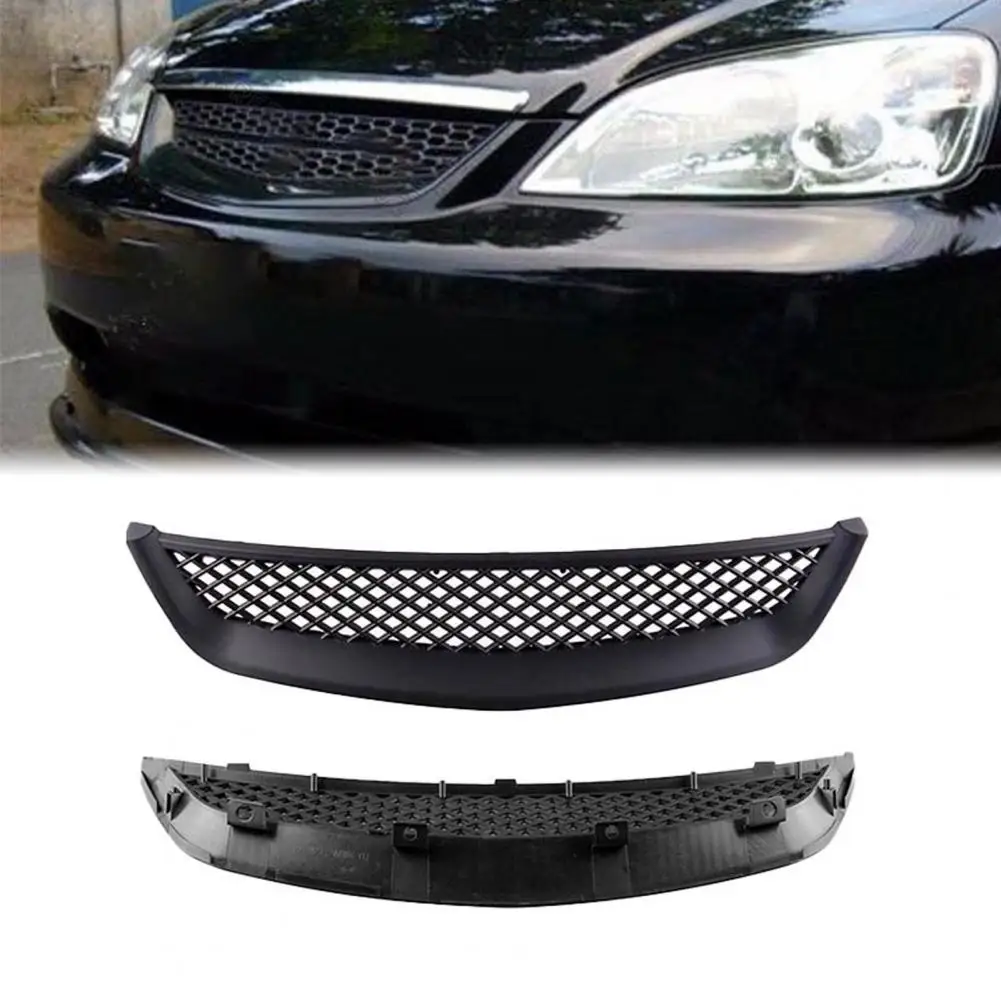 

Car Grille Professional Direct Replacement Black Grid Design Front Kidney Grill Perfect Matching for Honda Civics 2001-2003