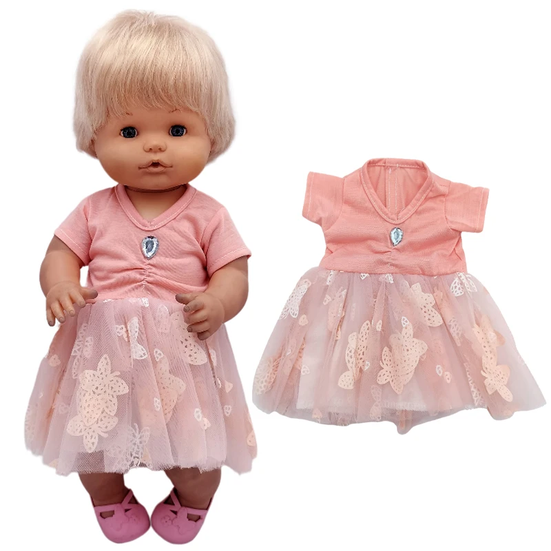 35 cm Babypuppen-Kleidungsset, Hut für 38 cm Nenuco Ropa Y Su Hermanita Spielzeugpuppenzubehör – Detail 13