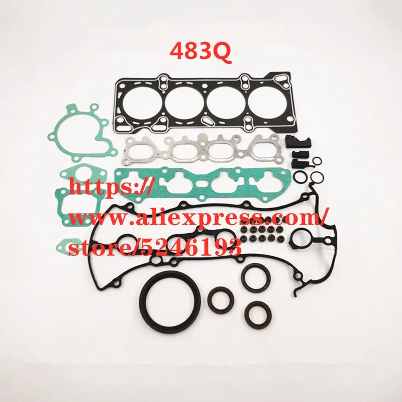 

Комплект для ремонта двигателя BYD F3 F6 483Q