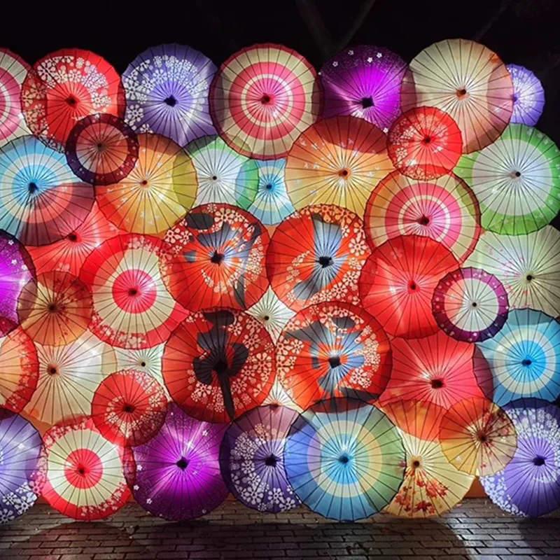 Japanese umbrella paper umbrella Restaurant Decor Japanese Oil Paper Umbrella 82CM