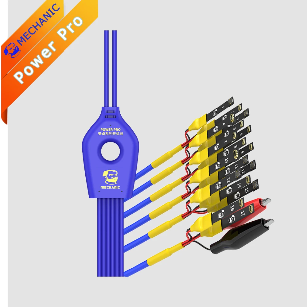 Cavo Di Alimentazione Meccanico Power Pro Hanging Hole Da 1 A 17 Per Samsung Xiaomi Android Phone Detection Boot Linea Di Riparazione Flessibile Fpc