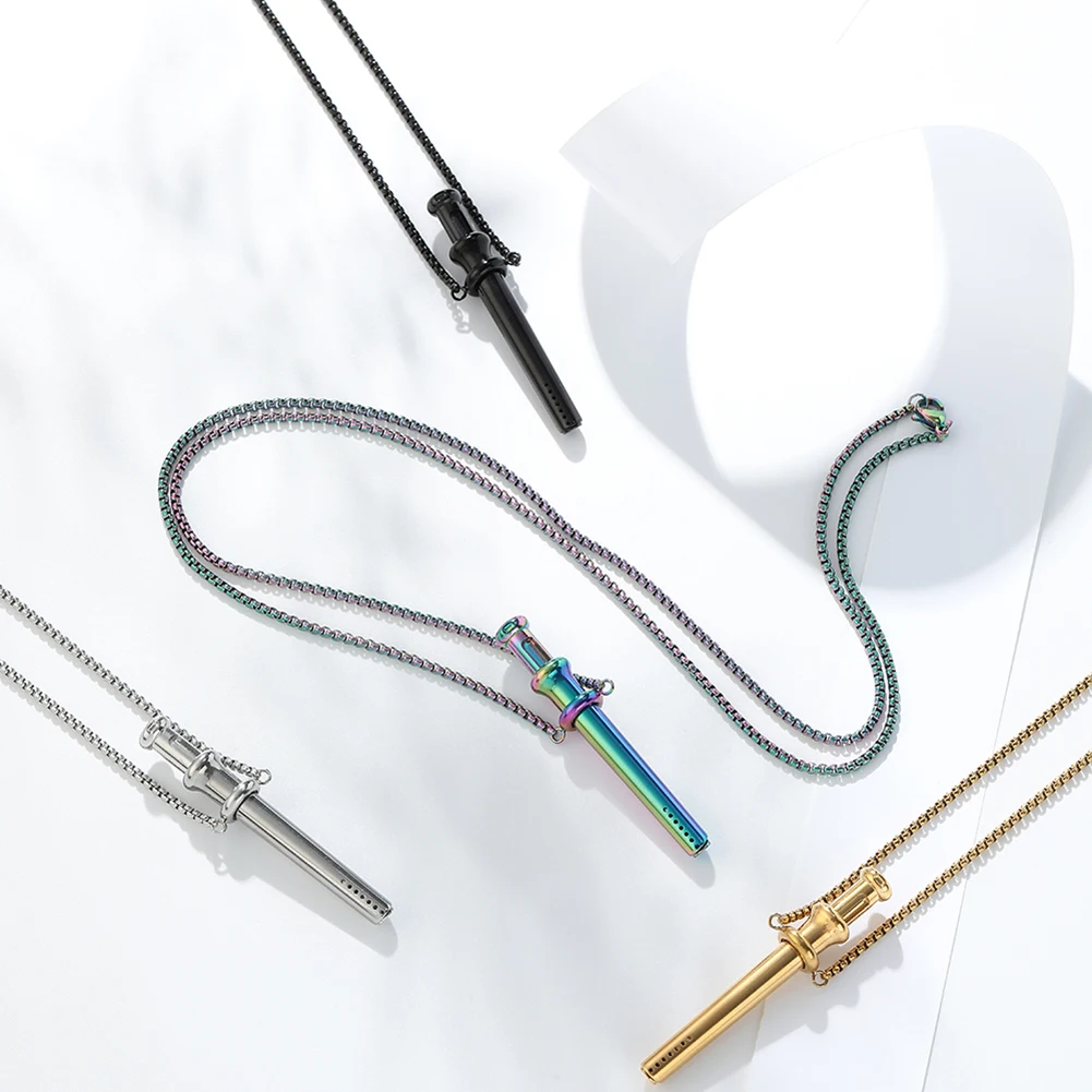 Anxiety Breathing Necklace Mindful Breathing Necklace Anxiety Necklace Meditation Jewelry for Anxiety & Stress Relief