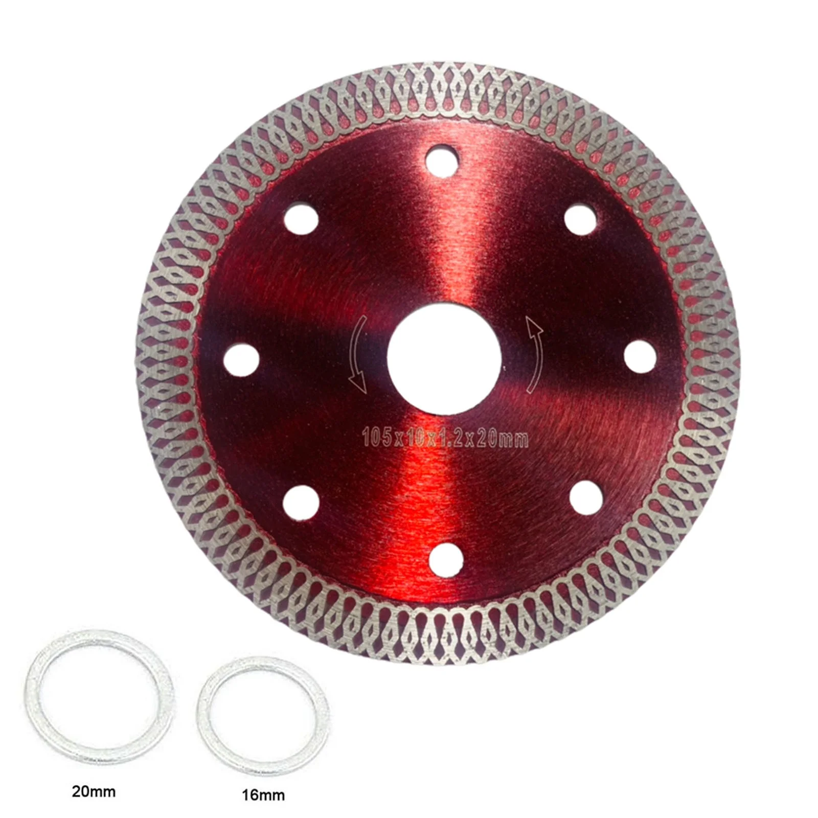 3 Sizes Turbo Diamond Saw Blade Granite Marble Cutting Disc Porcelain