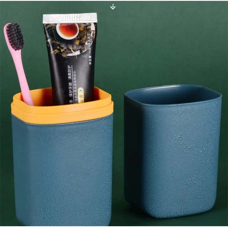 Portable Holder Outdoor Travel Camping Toothbrush Storage Organizer Case Bathroom Accessories Toothpaste Box_voghion.com
