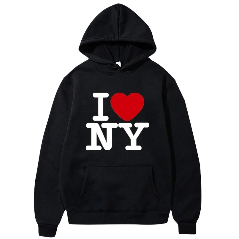 

I Love New York I Heart Ny Adult Hoodie Drawstring Hooded Sweatshirt
