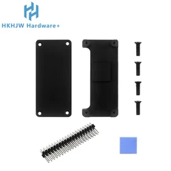 Raspberry Pi Zero 2W Aluminum Alloy Heat Dissipation Protection Case with Pin Row (Straight Needle)