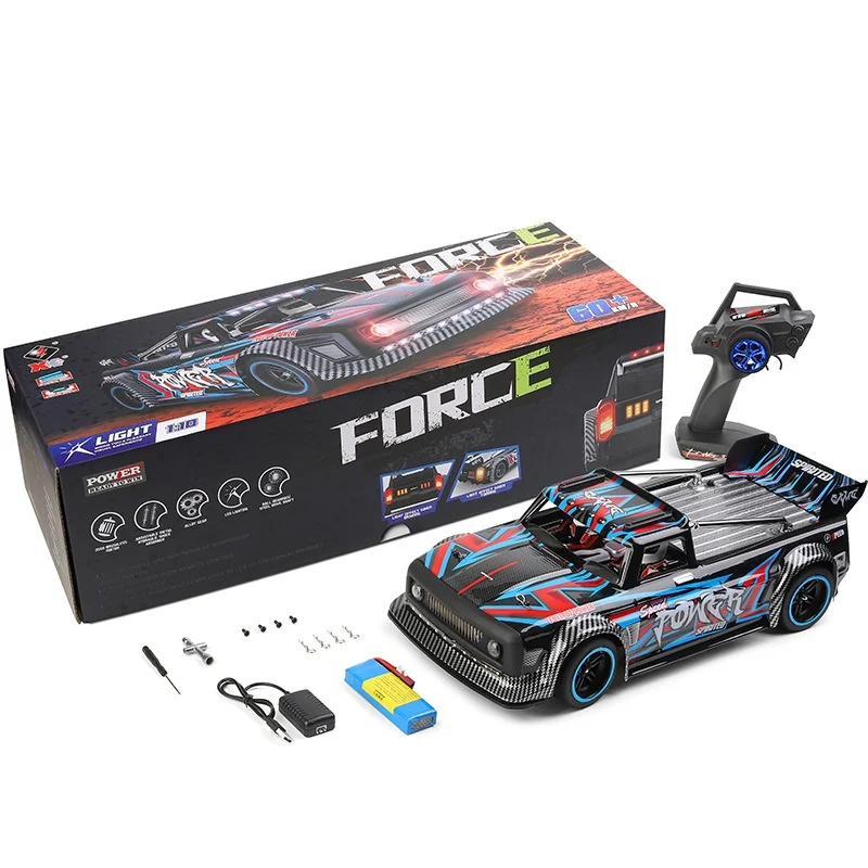 RC new product 1:10 electric remote control four-wheel drive brushless flat race car WL 104072 drift high-speed car model toy 5