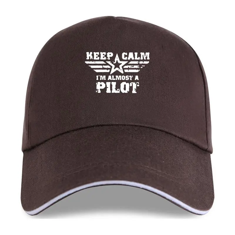 2022 On Sale New Fashion Summer Slim Fit T-Shirtkeep Calm I'M Almost A (Flight Simulator Rc Dvd Drone Rtf Yoke) Baseball Cap |