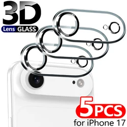 Premium HD Tempered Glass Camera Lens Protector - 1 - 5 Piece Set - 5Pcs (For iPhone 18Pro)