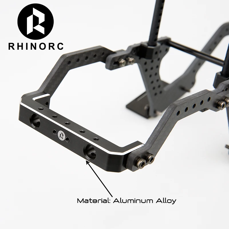 RhinoRC YUE LCG 스포티 RC 크롤러 섀시 풀 키트, 카프라 액슬 드라이버 샤프트 기어 박스 포함
