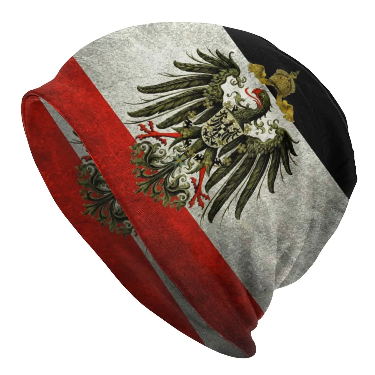 German Empire Flag Germany Beanie Knit Hat Women Men Fashion