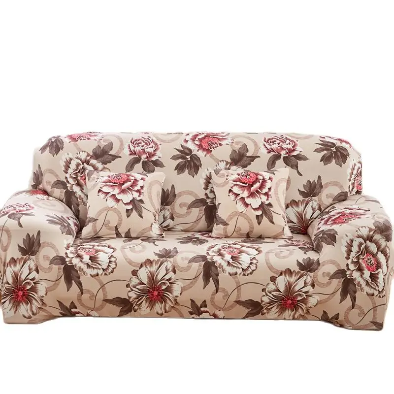 

Home Decorative Universal Sofa Covers for Living Room Modern Elastic Polyester Spandex 1/2/3/4 Seaters Couch Slipcover