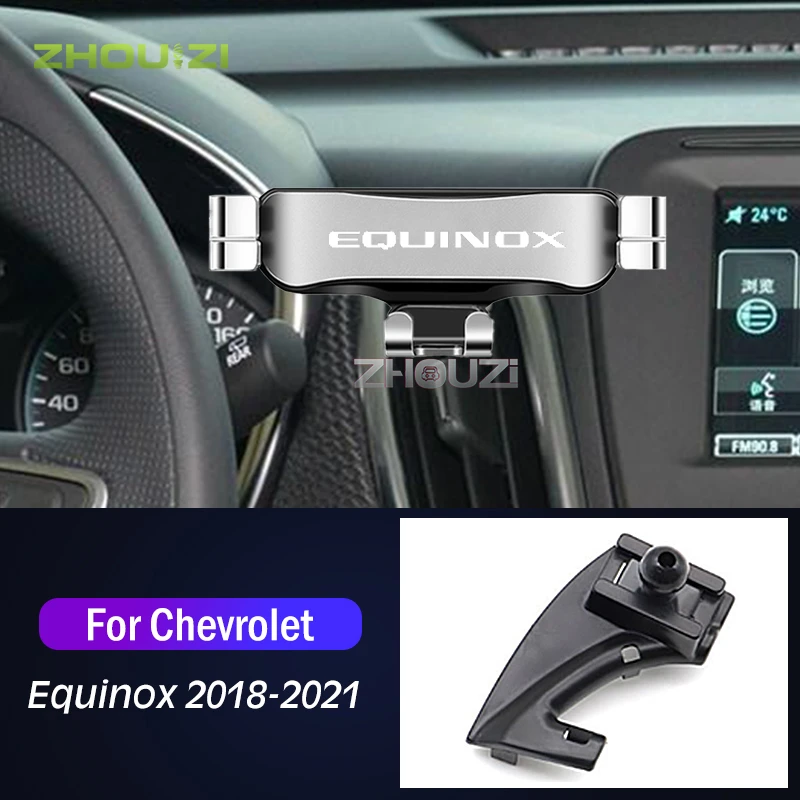 Car Mobile Phone Holder For Chevrolet Equinox 20182021 Air Vent Mounts