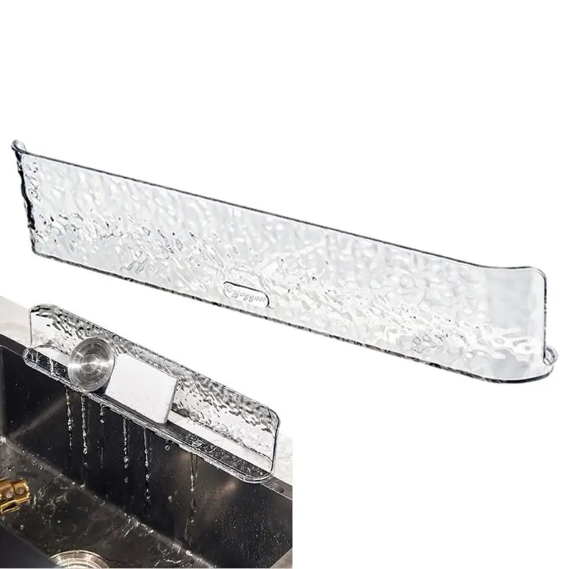 Sink Splash Guard For Kitchen Guarda Torneira Gadgets Atrás da Torneira Água Drip Catcher
