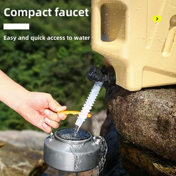 Large Capacity Camping Water Storage Bucket – Food-Grade Portable Water Container for Outdoor Use, Travel & Emergency Storage 1