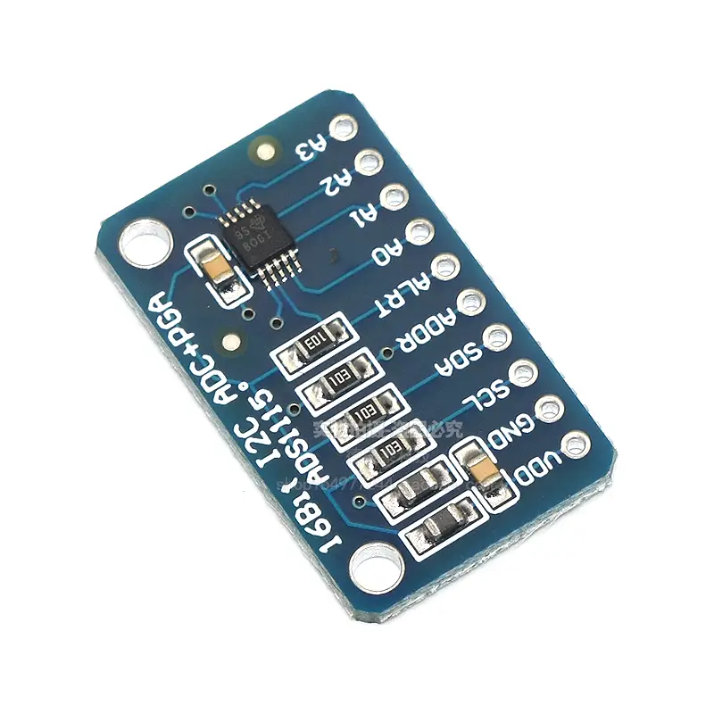 High Performance 4-Channel 16-Bit ADS1115 ADC Module - Analog-to-Digital Converter Development Board image 6