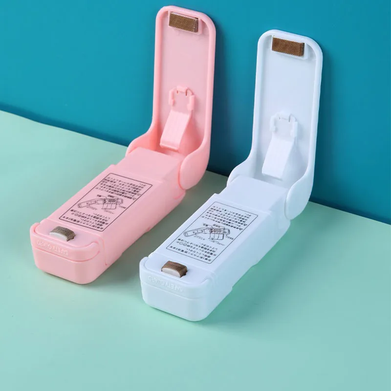 Mini Sealing Machine Thermal Snacks Bags Plastic Close Tweezers Food Packaging Heater Bags Clips Closure Sealer Foil Welding
