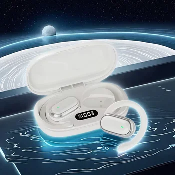 Original X96 TWS Bluetooth Headphones Wireless LED Digital Display Earphones Noise Reduction OWS Headset 1