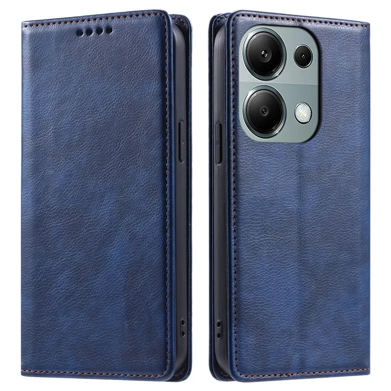 Cover Portafoglio In Pelle Per Xiaomi Redmi Note 13 Pro Plus 5G | TEYYOS, Custodia Folio Con Slot Carte E Supporto