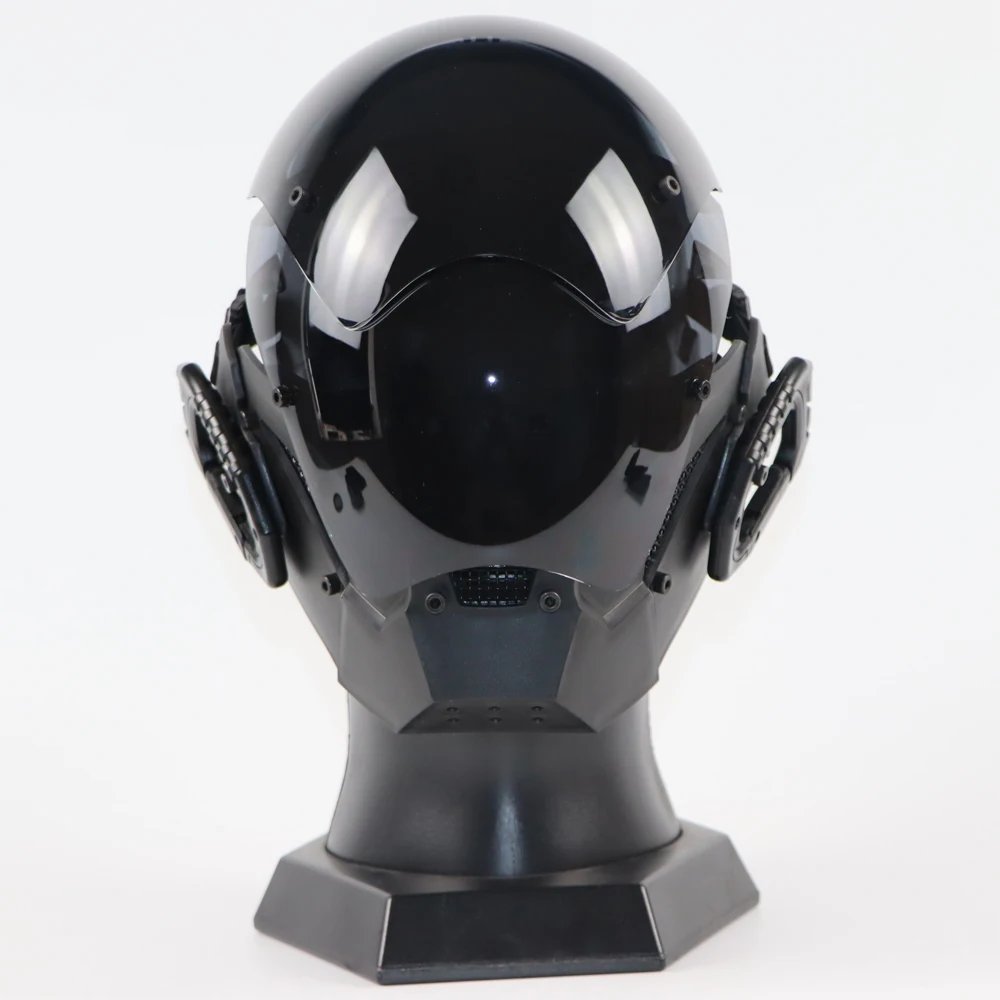 Cyberpunk Sci-Fi Gear: Custom Handmade Cosplay Mask for Festivals and Halloween