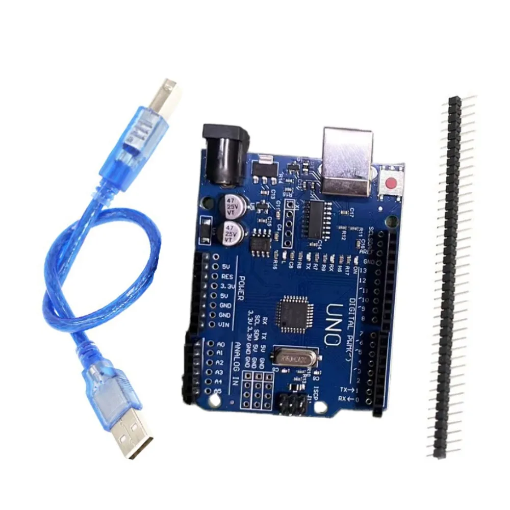 CH340G R3 Geliştirme Kurulu ATMEGA328P USB Kablosu D1 R3 Kablosuz Modül Arduno Uyumlu R3 Elektronik PCB Kartı