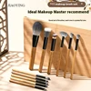 Professional Makeup Brushes Set 11 Pcs Soft Bristles for Beginners Foundation Brush  Makeup Brushes Set zestaw pędzli 5