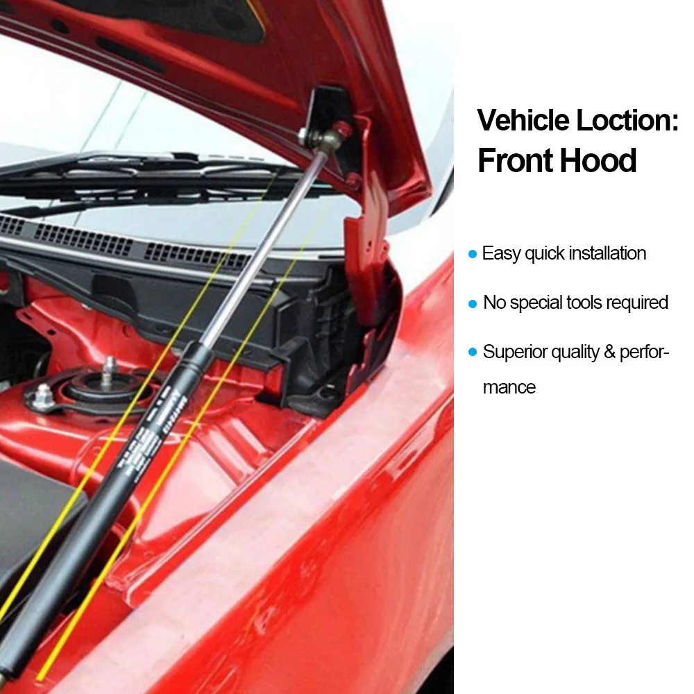 Фото Демпфер для Toyota Hilux N140, N150, N160, N170; 1997-2005 2x передний капот модифицировать газовые стойки подъемник опоры амортизатора №2