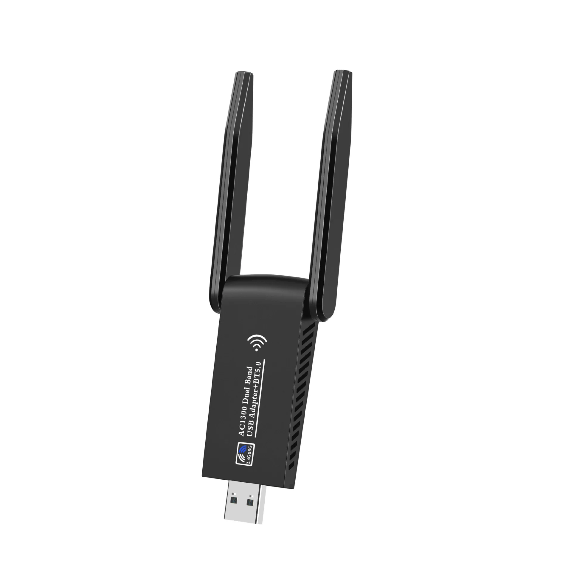 2in 1 와이파이 및 BT5.0 어댑터, 1300Mbps USB 3.0, 와이파이 및 BT 5.0 어댑터, 동글 듀얼 밴드 2.4G 및 5GHz 와이파이 5 네트워크 무선 WLAN Recei