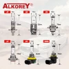 Alkorey 2PCS H15 12V 15/55W Clear Auto Headlight Bulbs Warm White 3350K Car Lights Driving Lamp Halogen Lamps 3