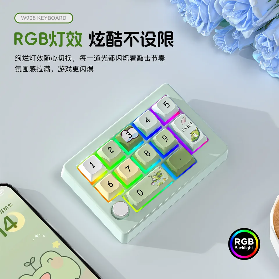 Magic Keyboard にょーにょー Zornher ZH870 IMDプロセス ワイヤレスゲーミングメカニカルキーボード